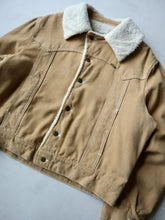 Load image into Gallery viewer, 1970's Lee Storm Rider Faux Suede and Sherpa Western Style Jacket - L