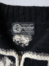 Load image into Gallery viewer, Otavalo Native American Wool Zip Up Cardigan - XL
