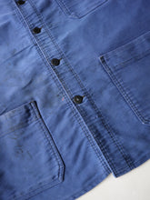 Load image into Gallery viewer, 1960s French Moleskin Chore Jacket - M/L