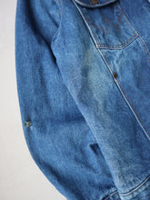 Load image into Gallery viewer, 1980's Distressed Wrangler Lined Denim Jacket - XL