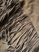 Load image into Gallery viewer, 1980s Tough Leather Western Fringe Leather Jacket - XL