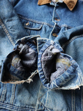 Load image into Gallery viewer, 1980s Lee Storm Rider Blanket Lined Denim Jacket - XXL