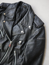 Load image into Gallery viewer, 1980's Hein Gericke German Leather Biker Jacket - S