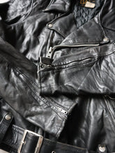 Load image into Gallery viewer, 1960s Esprit Leather Motorcycle Jacket - M