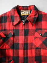 Load image into Gallery viewer, 1970's Montgomery Ward Buffalo Plaid Zip Up Jacket - XL