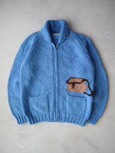 Load image into Gallery viewer, 1950's Cowichan Wool Knit Sweater - L