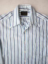 Load image into Gallery viewer, 1970's Sears Perma-Prest Striped Shirt - L
