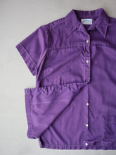 Load image into Gallery viewer, 1970s Hilton Chainstitched Women's Bowling Shirt - M