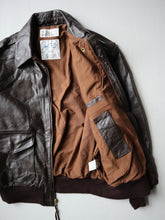 Load image into Gallery viewer, Excelled USAF A-2 Leather Flight Jacket - L