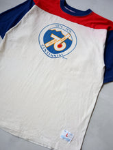 Load image into Gallery viewer, 1970's Champion Blue Bar Colorado Centennial Jersey T-Shirt - M