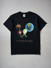Load image into Gallery viewer, 2000's 'Why Aliens Visit Earth!' Weed Tee - M