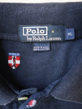 Load image into Gallery viewer, 1990s Made in USA Polo Ralph Lauren Crest Polo Shirt - L