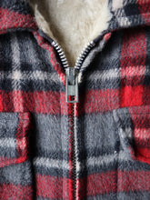 Load image into Gallery viewer, 1970s Plaid Sherpa Lined Hunting Jacket - M/L