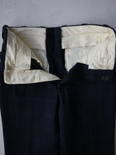 Load image into Gallery viewer, 1970's Hardy Amies Plaid Bootcut Pants - 30"