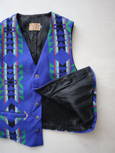 Load image into Gallery viewer, High Grade Westernwear by Pendleton Aztec Wool Vest - M