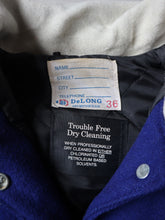Load image into Gallery viewer, 1980s Delong Hooded Varsity Jacket - M