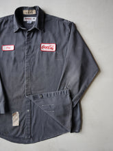 Load image into Gallery viewer, 1990s Thrashed Coca Cola Work Shirt - XXL