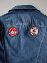 Load image into Gallery viewer, 1970s Patched Denim Jacket - S