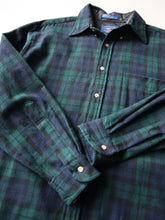 Load image into Gallery viewer, 1990s Pendleton Black Watch Tartan Shirt - M