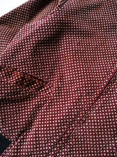 Load image into Gallery viewer, 1980s Burgundy Dotted Bomber Jacket - XS