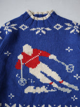 Load image into Gallery viewer, 1990's Lands End Lambswool Knit Sweater - L