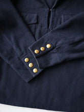 Load image into Gallery viewer, 1960's Swedish Navy Wool Sailor Shirt - S