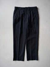 Load image into Gallery viewer, 1970's Pinstripe Wool Blend Pleated Pants - 34"