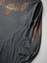 Load image into Gallery viewer, Distressed Harley Davidson Flame Long Sleeve - L