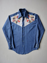 Load image into Gallery viewer, 1970s Patchwork Shirt - S