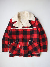 Load image into Gallery viewer, 1960s Deluxe Quality Sherpa Lined Ranch Coat - M