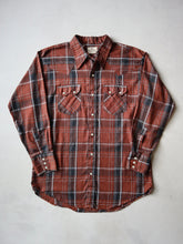 Load image into Gallery viewer, 1970s Dee Cee Brand Sawtooth Pearl Snap Western Shirt - L