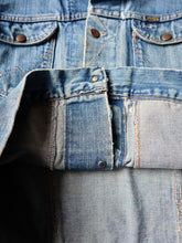 Load image into Gallery viewer, 1960/70s Repaired Wrangler 124MJ Selvedge Denim Jacket - M