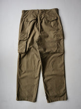 Load image into Gallery viewer, 1950s French Army M47 Cargo Pants - 36"