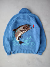 Load image into Gallery viewer, 1950's Cowichan Wool Knit Sweater - L