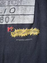 Load image into Gallery viewer, 1990s Faded Beavis and Butt-Head Police Sketch T-Shirt - M/L