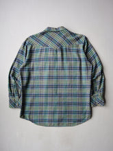 Load image into Gallery viewer, 1980s Roebucks Western Pearl Snap Flannel Shirt - L