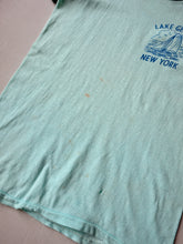 Load image into Gallery viewer, 1970s Distressed Lake George New York Ringer T-Shirt - XXS