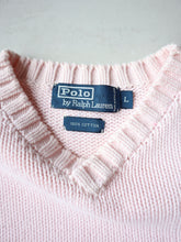 Load image into Gallery viewer, 1990s Polo Ralph Lauren Cotton Knit Sweater - L