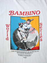 Load image into Gallery viewer, 1980's Bambino World Series Babe Ruth T-Shirt - M