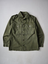 Load image into Gallery viewer, 1960s Dutch Army HBT Field Shirt - S