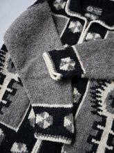 Load image into Gallery viewer, Otavalo Native American Wool Zip Up Cardigan - XL