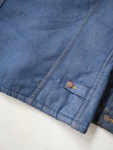 Load image into Gallery viewer, 1970's Roebucks Sherpa Lined Denim Jacket - M/L