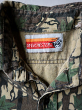 Load image into Gallery viewer, 1980s Faded Winchester Treebark Camo Flannel Shirt - M/L