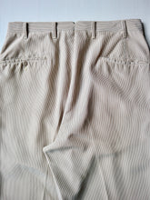 Load image into Gallery viewer, 1950s Haspel Drop Loop Striped Pleated Pants - 29"