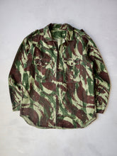 Load image into Gallery viewer, 1970's Portuguese Army Lizard Camo Shirt - S/M