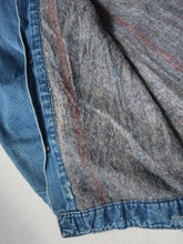 Load image into Gallery viewer, 1960s Sears Blanket Lined Denim Chore Jacket - L/XL
