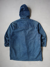 Load image into Gallery viewer, 1980's Made in USA Polo Ralph Lauren Nautical Duffle Denim Jacket - M - L/XL