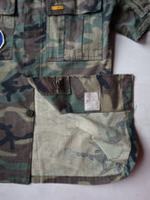 Load image into Gallery viewer, 1980's South Korean Army Camo Shirt - XS