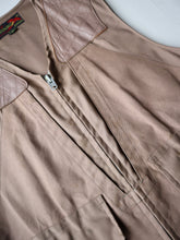 Load image into Gallery viewer, 1960s 10-X Canvas & Leather Hunting Vest - L