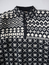 Load image into Gallery viewer, 1980's L.L. Bean Nordic Wool Henley Style Knit Sweater - M/L